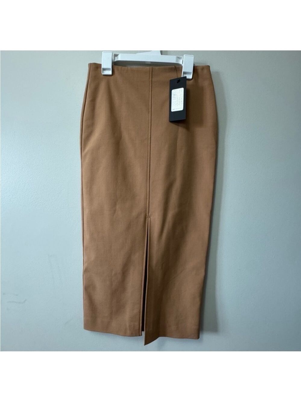 Guess by Marciano Brown Maxi Pencil Skirt with Slit. size 2